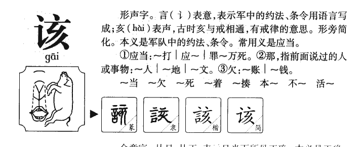 该字字源字形