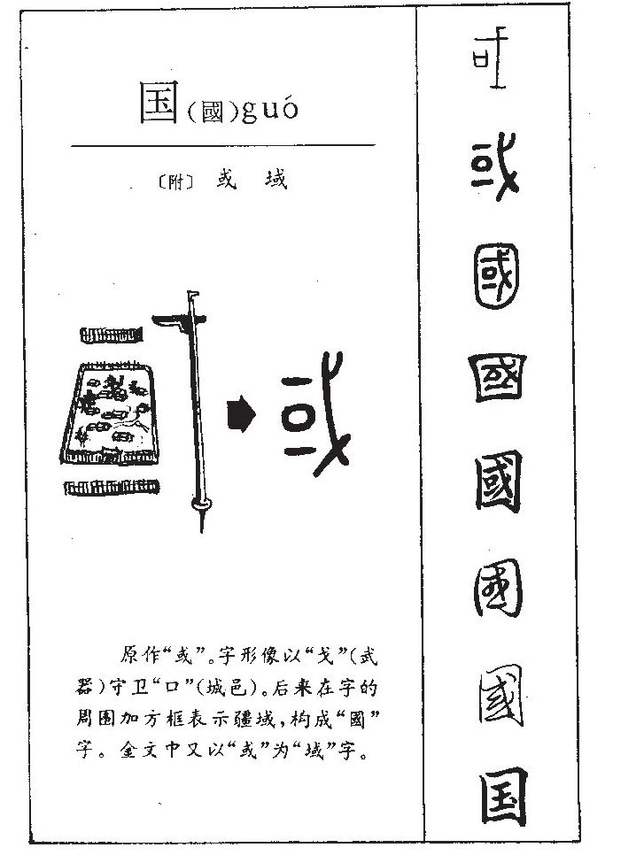 国字字源字形