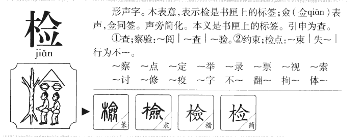 检字字源字形