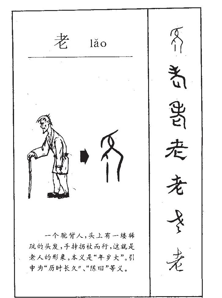 老字字源字形