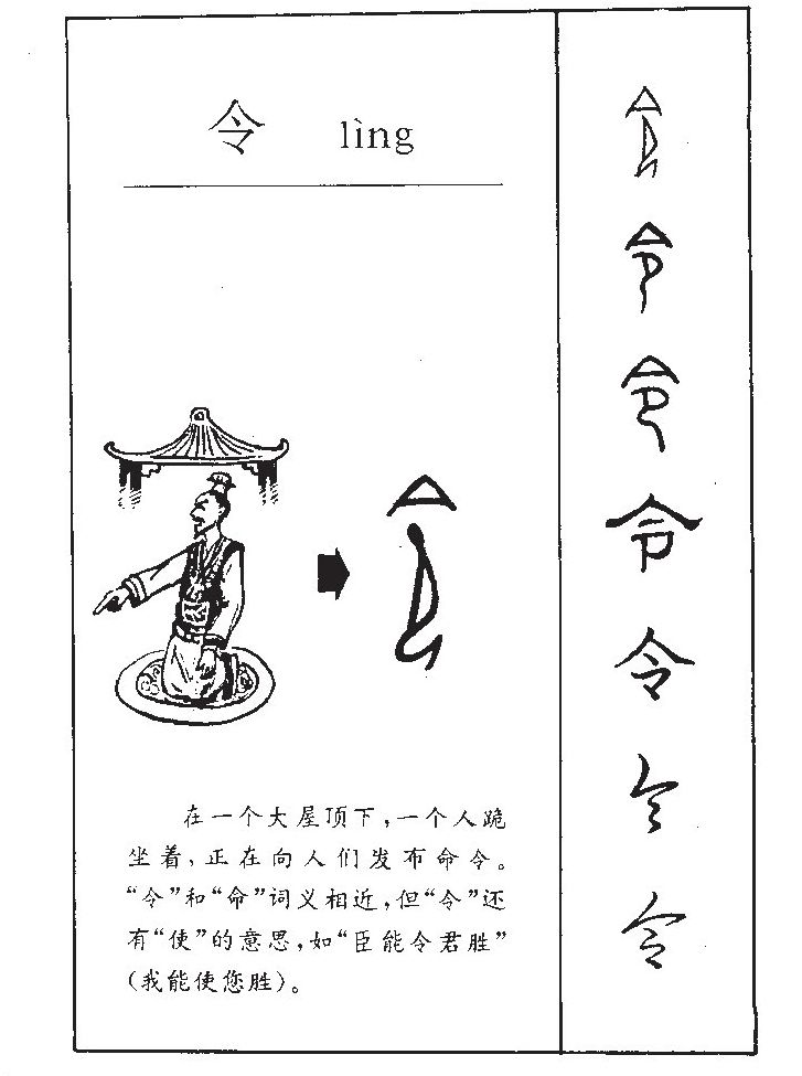 令字字源字形