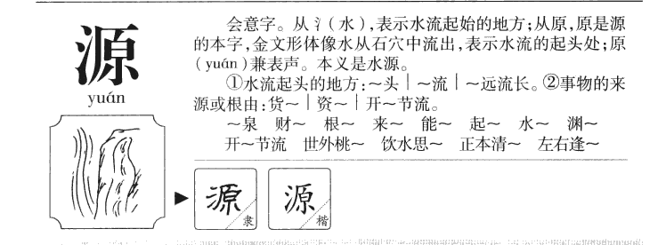源字字源字形