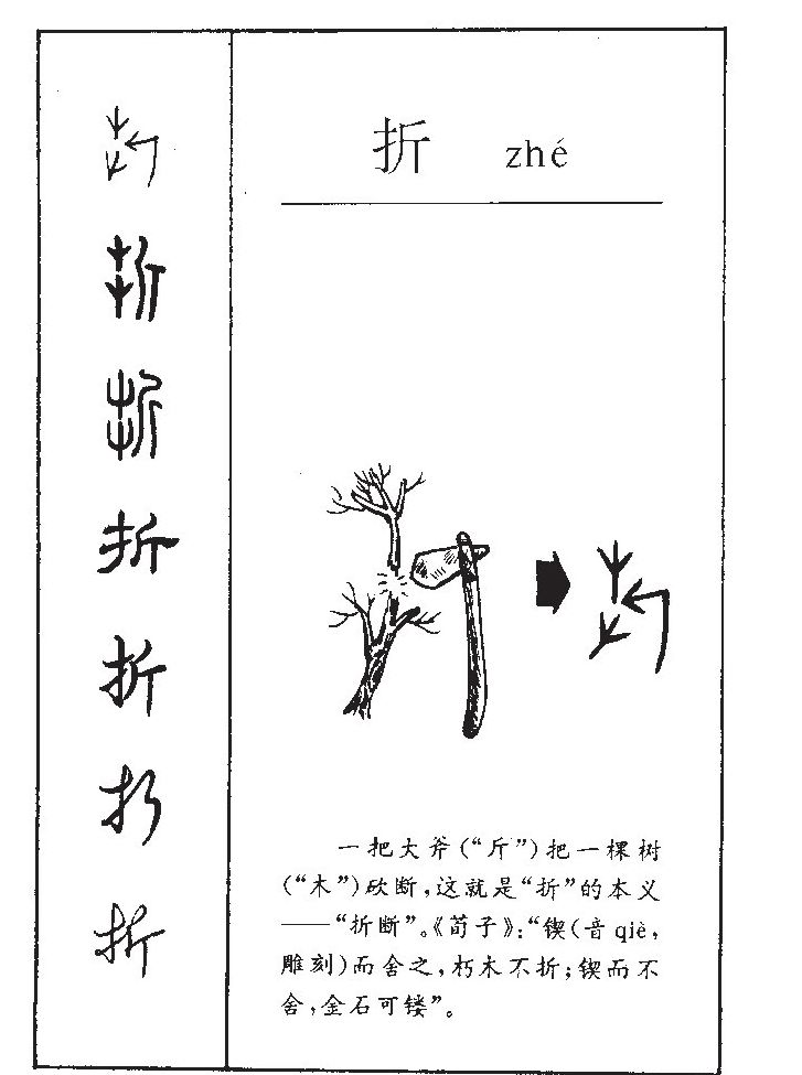 折字字源字形