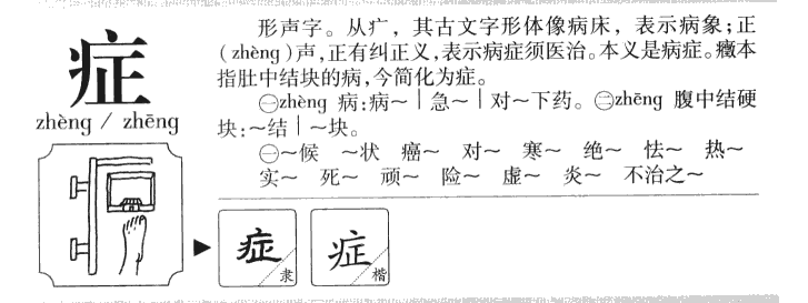 症字字源字形