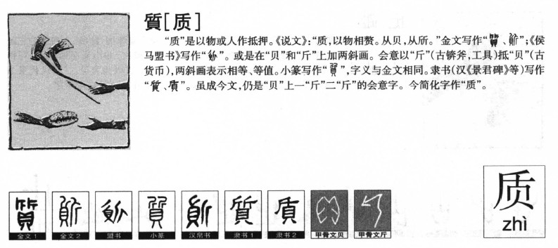 质字字源字形
