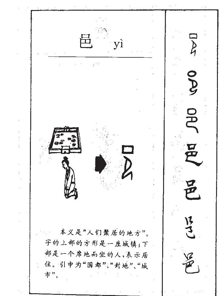 邑字字源字形